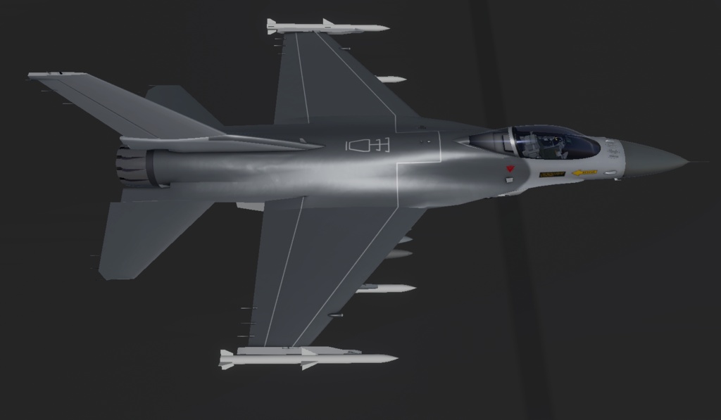 【VRC想定】Sacc1.8『FA-16≪Viper≫』SaccFlight導入済み