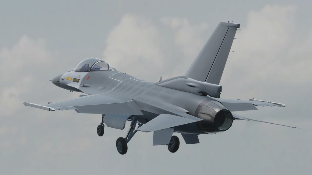 【VRC想定】Sacc1.8『FA-16≪Viper≫』SaccFlight導入済み