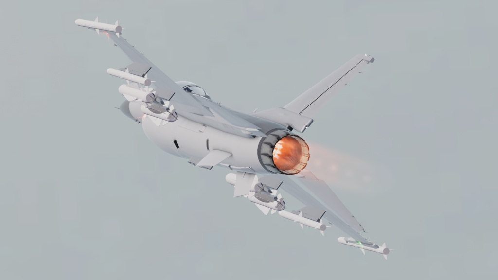 【VRC想定】Sacc1.8『FA-16≪Viper≫』SaccFlight導入済み
