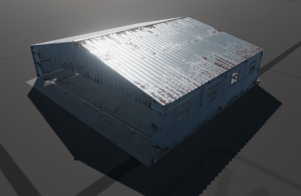 【VRC想定】ボロボロな格納庫