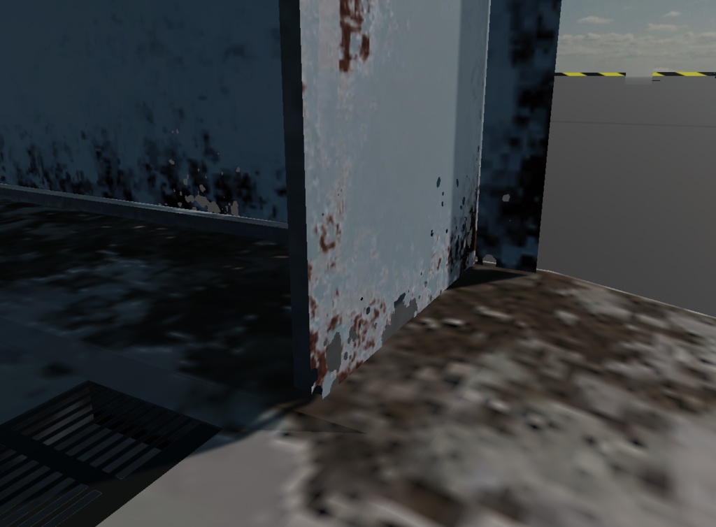 【VRC想定】ボロボロな格納庫