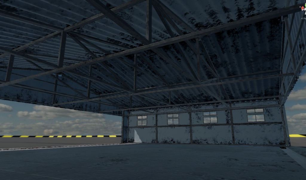 【VRC想定】ボロボロな格納庫