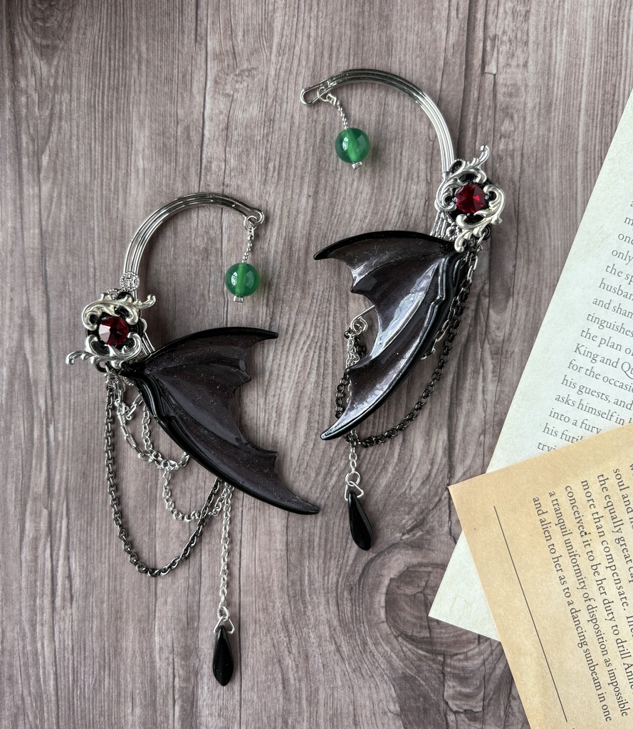 赫月ノ顎イヤーカフフック