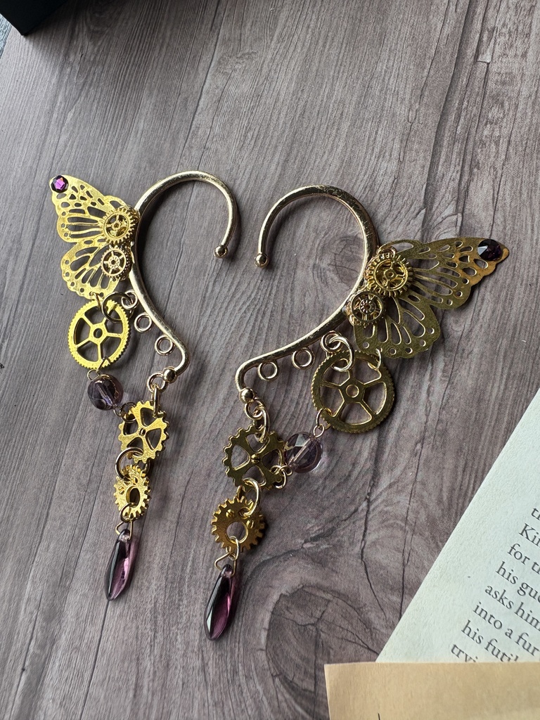 蝶の願いイヤーフック シリーズ