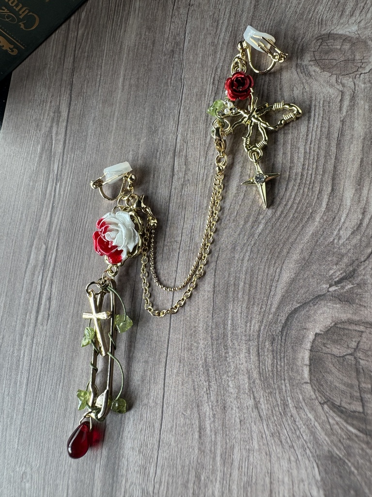 薔薇のシリーズカフ