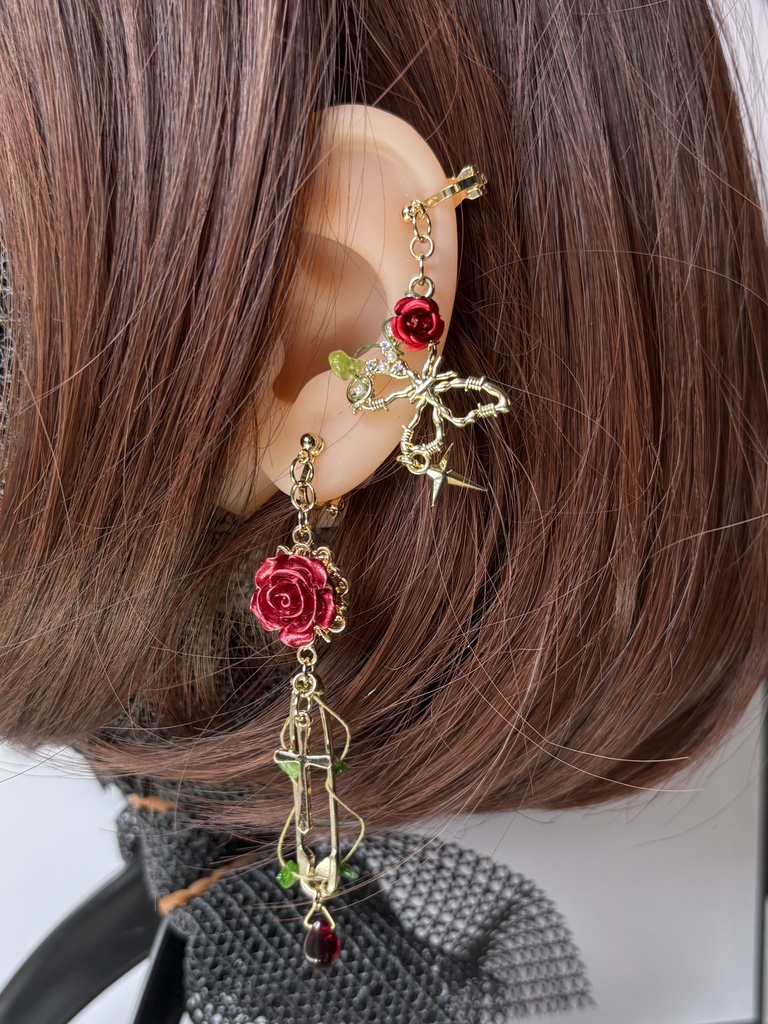 薔薇のシリーズカフ