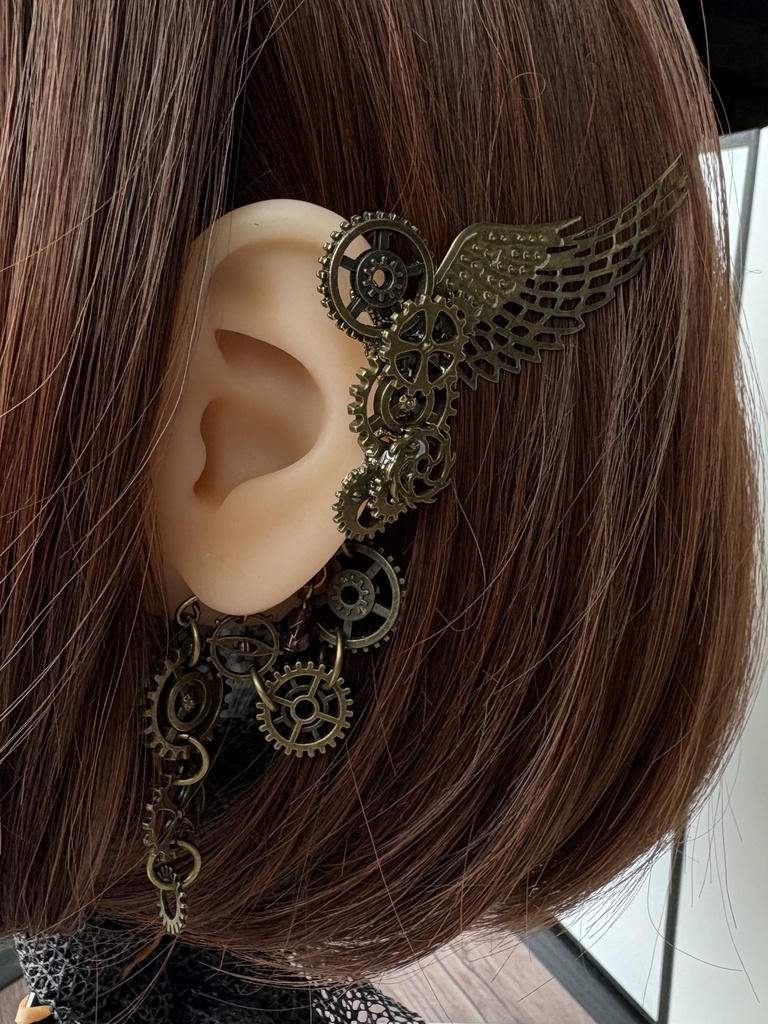 鋼翼の残響イヤーカフフック