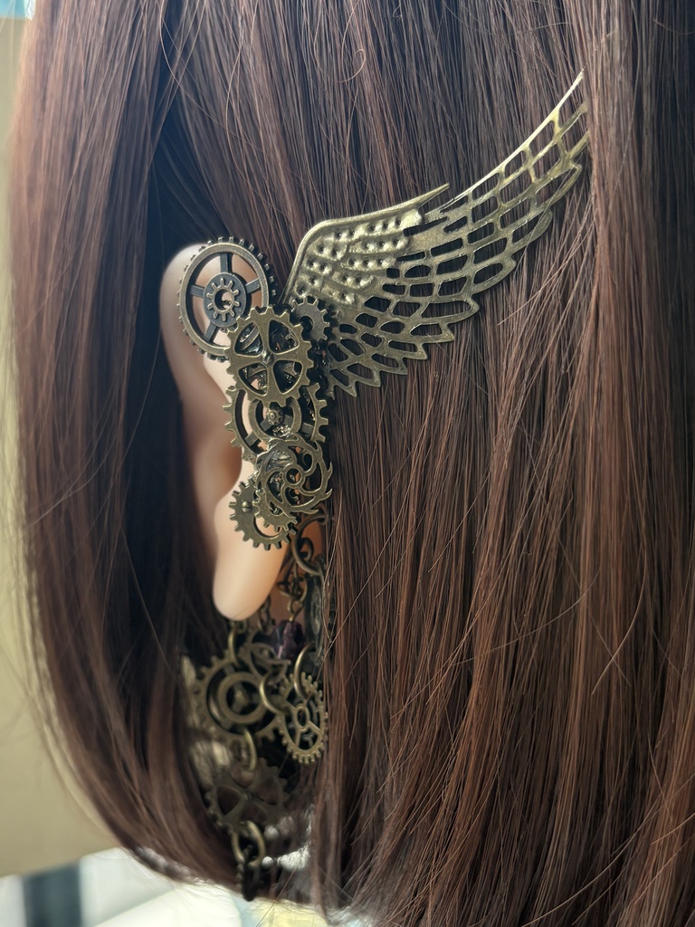 鋼翼の残響イヤーカフフック