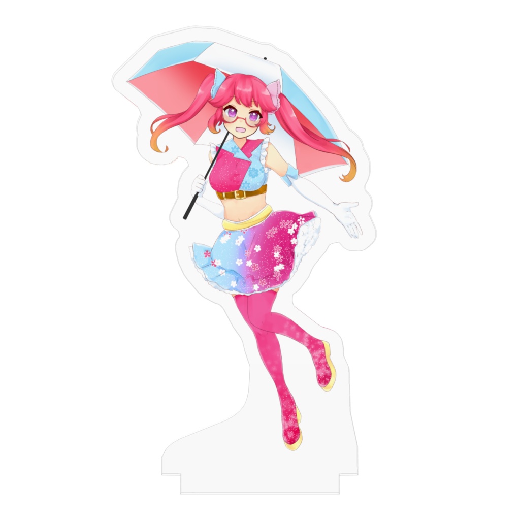 レースクイーンかぴ子アクリルフィギュア