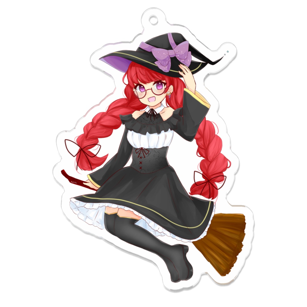 魔女っ娘かぴ子アクキー