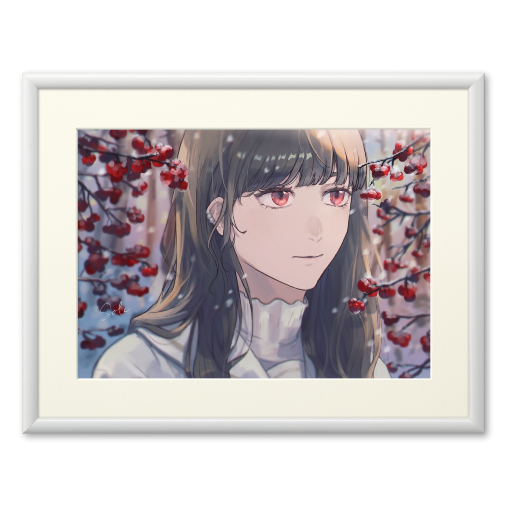 White 複製画（プリモアート）primo art