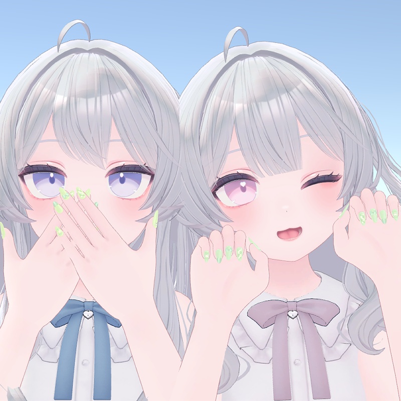 【ライム専用】リボンネイル