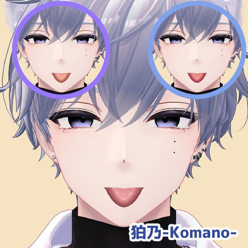 【27 avatar対応】艶Tongue texture