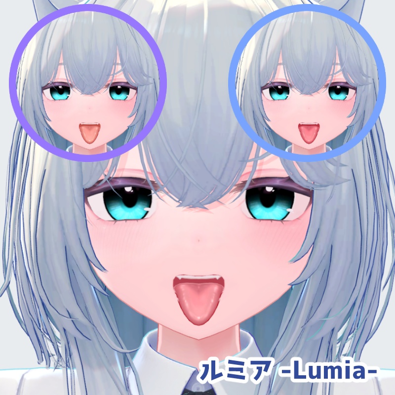 【23 avatar対応】艶Tongue texture