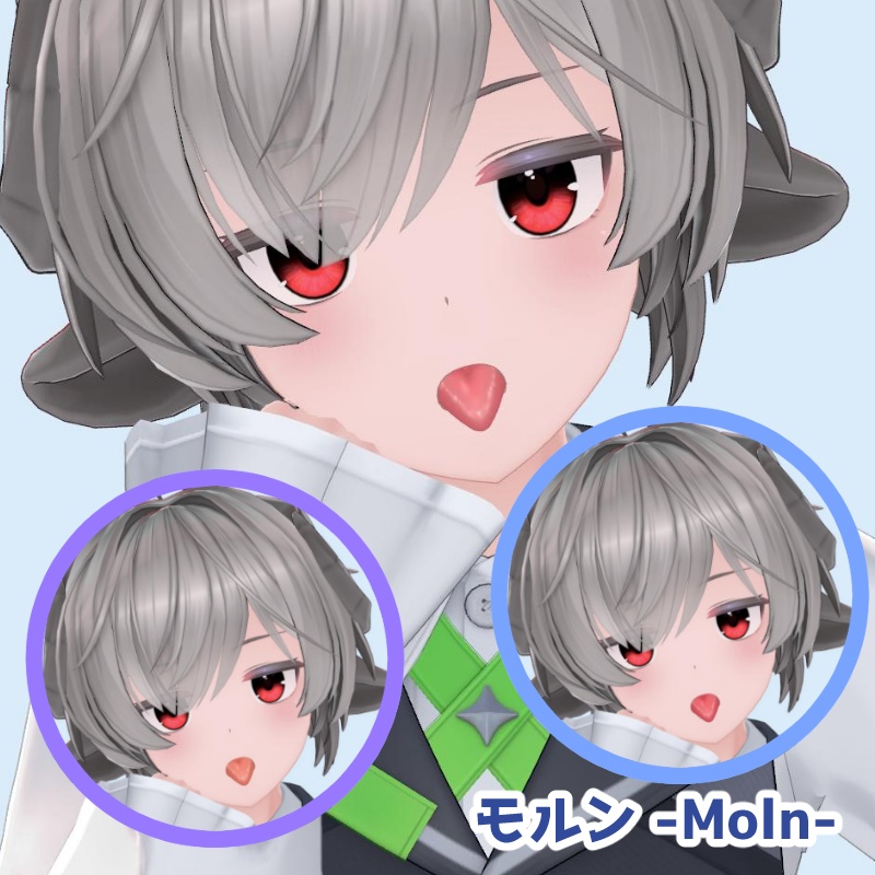 【23 avatar対応】艶Tongue texture