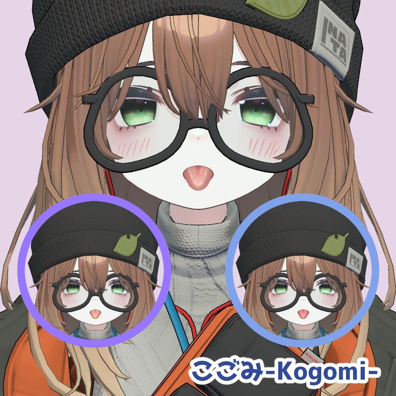 【55 avatar対応】艶Tongue texture