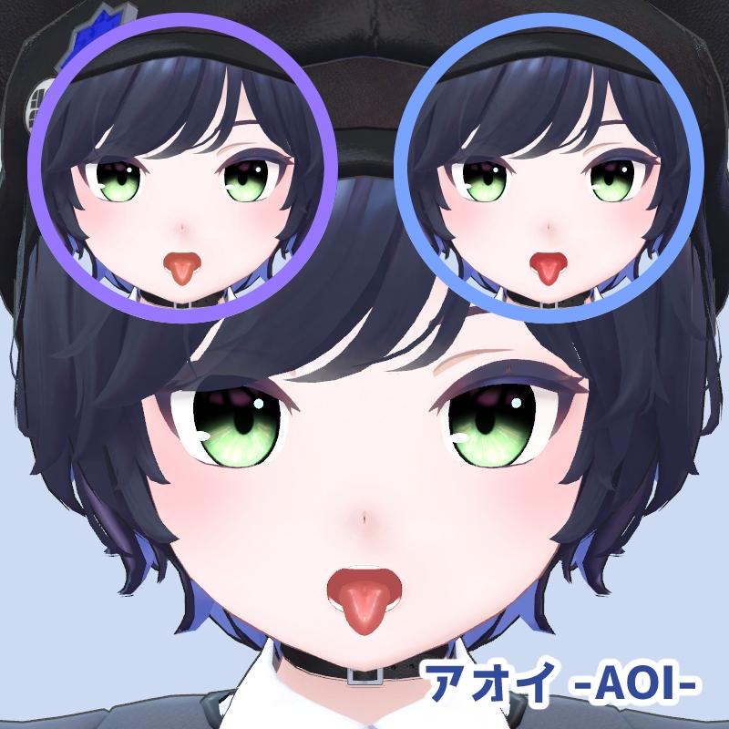 【23 avatar対応】艶Tongue texture