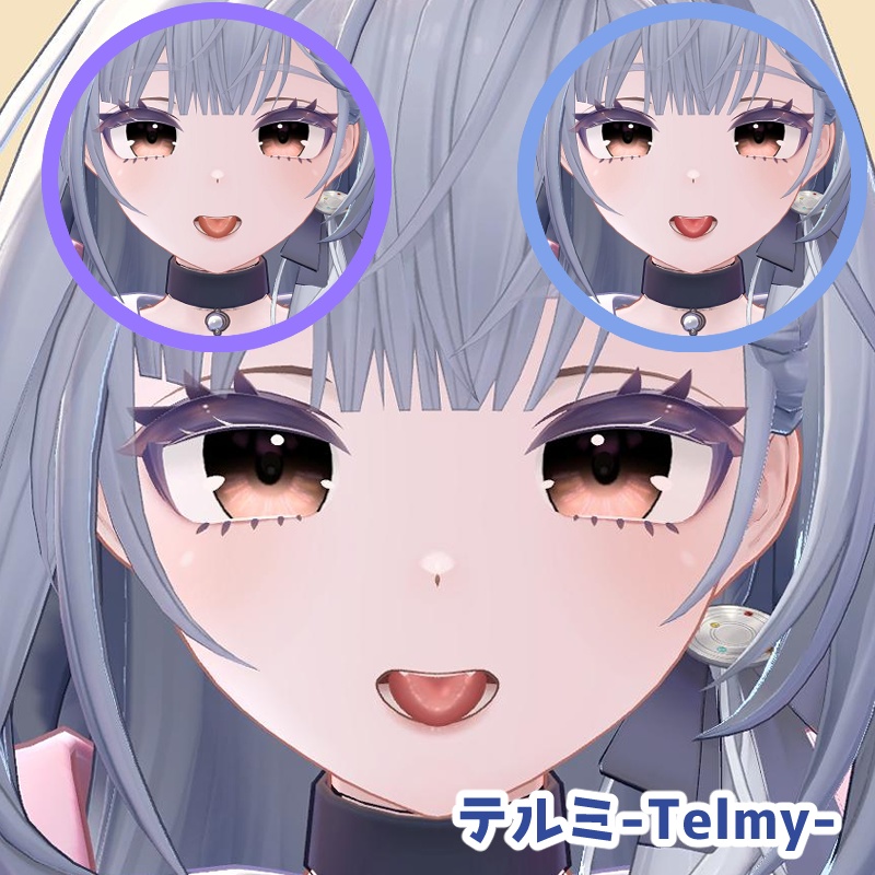 【27 avatar対応】艶Tongue texture