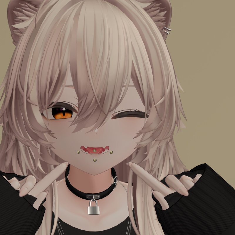 【真央対応】口元ピアスセット