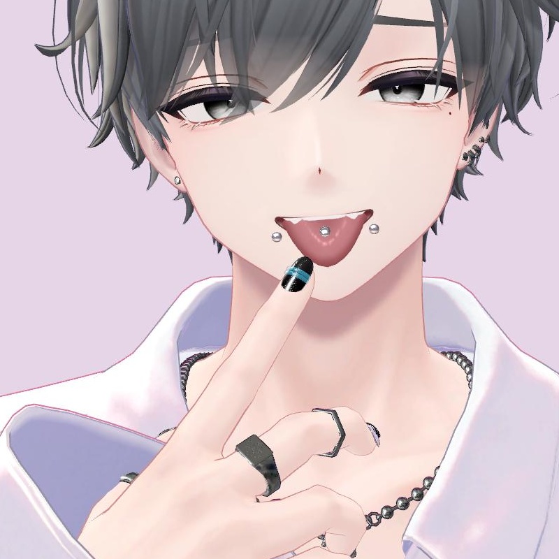 【狛乃対応】口元ピアスセット