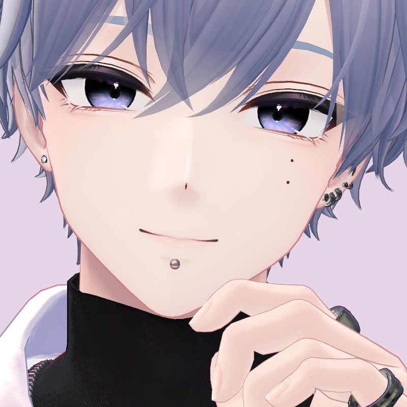 【狛乃対応】口元ピアスセット