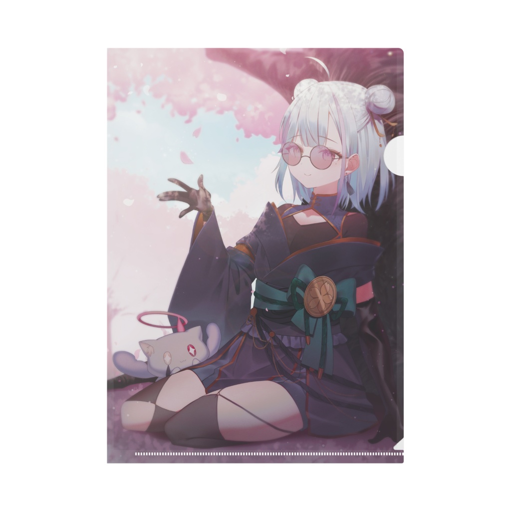 蒼瀬桜風クリアファイル2026~メガネありver~