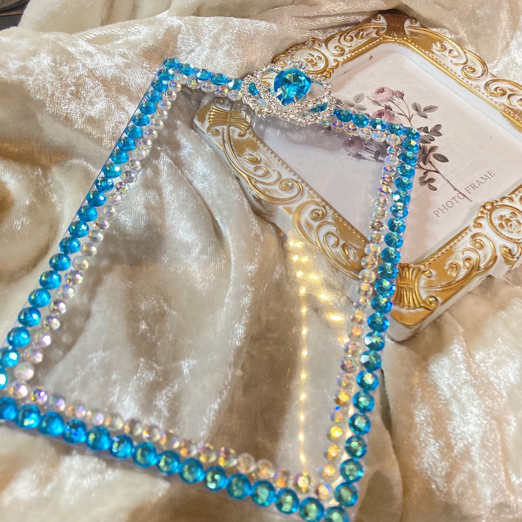 硬質カードケース B7 ライトブルー