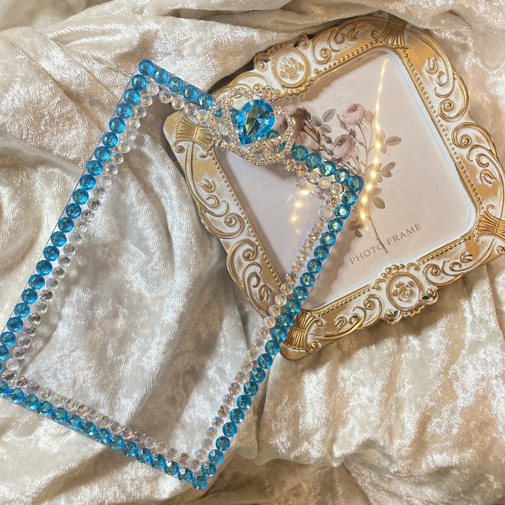 硬質カードケース B7 ライトブルー