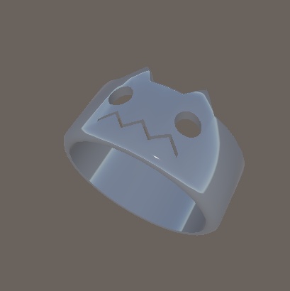 【VRChat向け】ネコモチーフアクセサリー三点セット