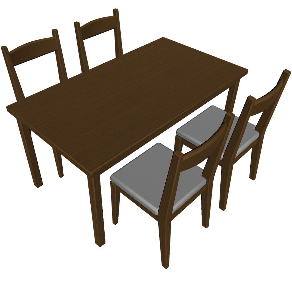 Dining table & chair 01