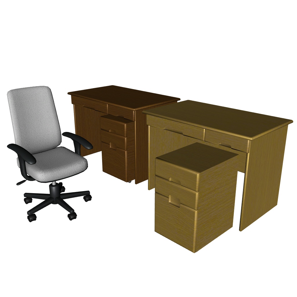 Desk & Chair 01