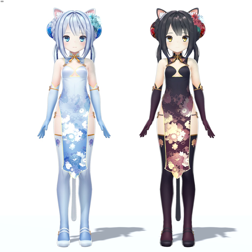 VRchat用3Dモデル にゃんにゃんお