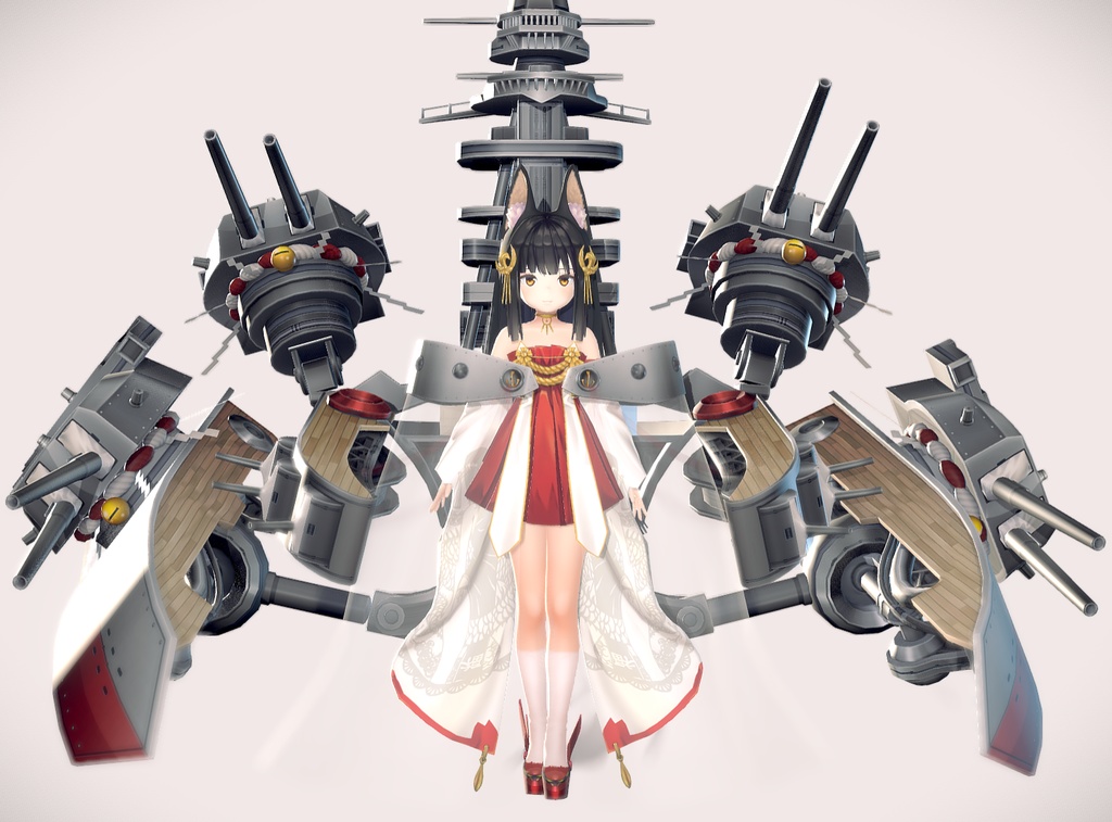 【2時間限定再販売】8/8(日曜日) 21:00~23:00(JST)アズレン長門 VRChatアバター