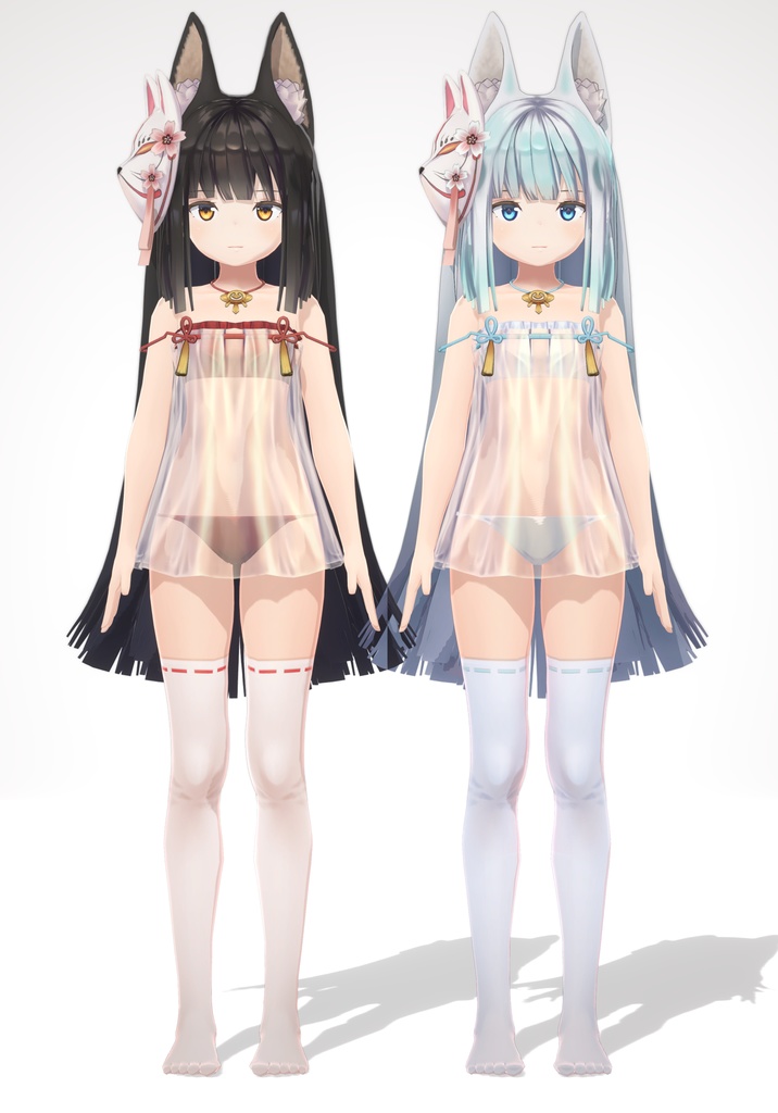 【2時間限定販売】8月8日(日曜日)21:00~23:00(JST)まで アズレン長門下着 VRChat用モデル