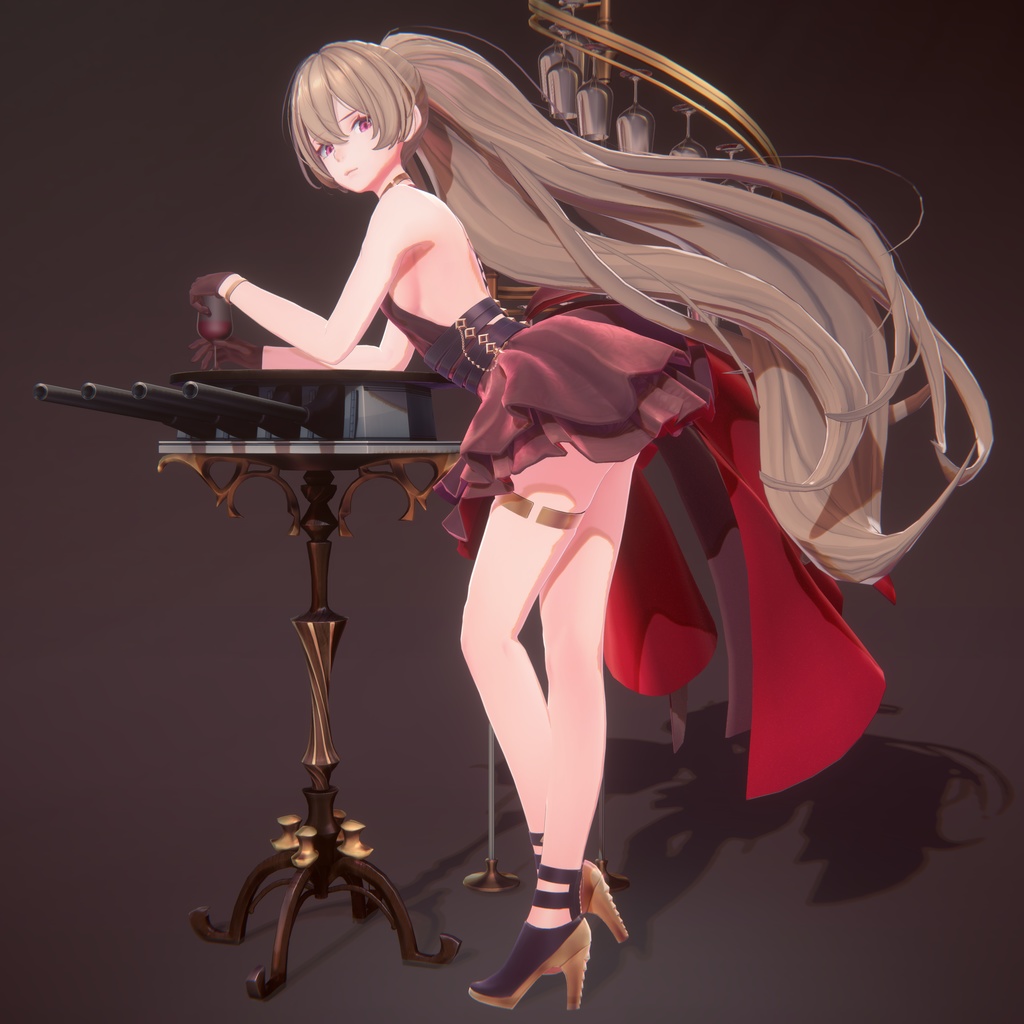 【2時間限定販売】12/11(日曜日) 21:00~23:00(JST) アズレンジャンバール VRChatアバター