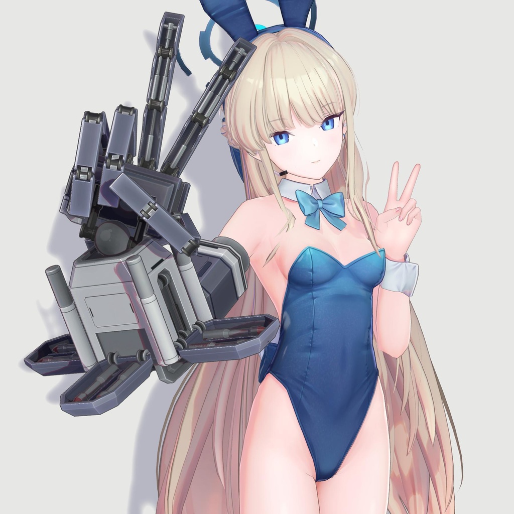 【2時間限定販売】7/29(土曜日) 21:00~23:00(JST) ブルアカ バニートキ VRChatアバター