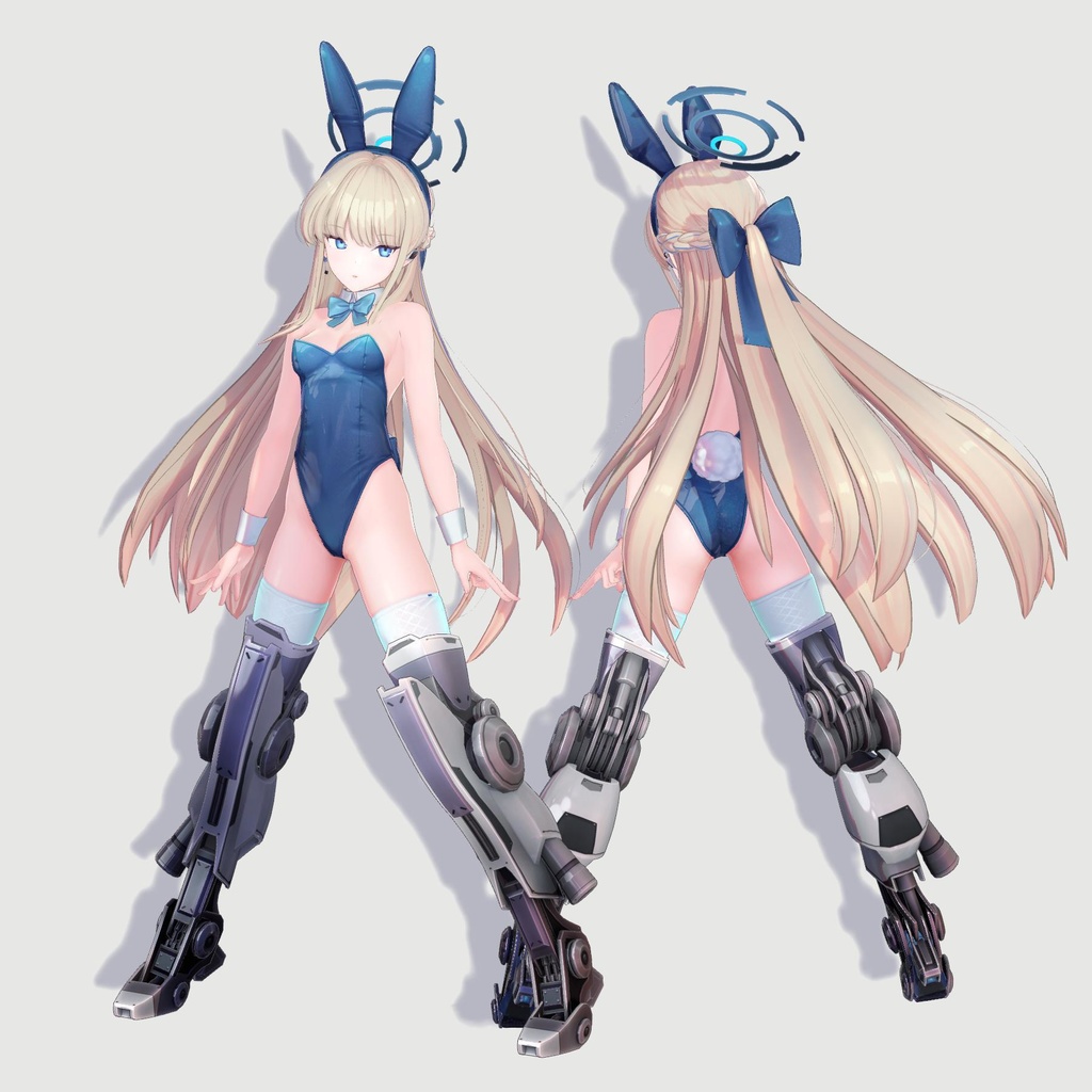 【2時間限定販売】7/29(土曜日) 21:00~23:00(JST) ブルアカ バニートキ VRChatアバター