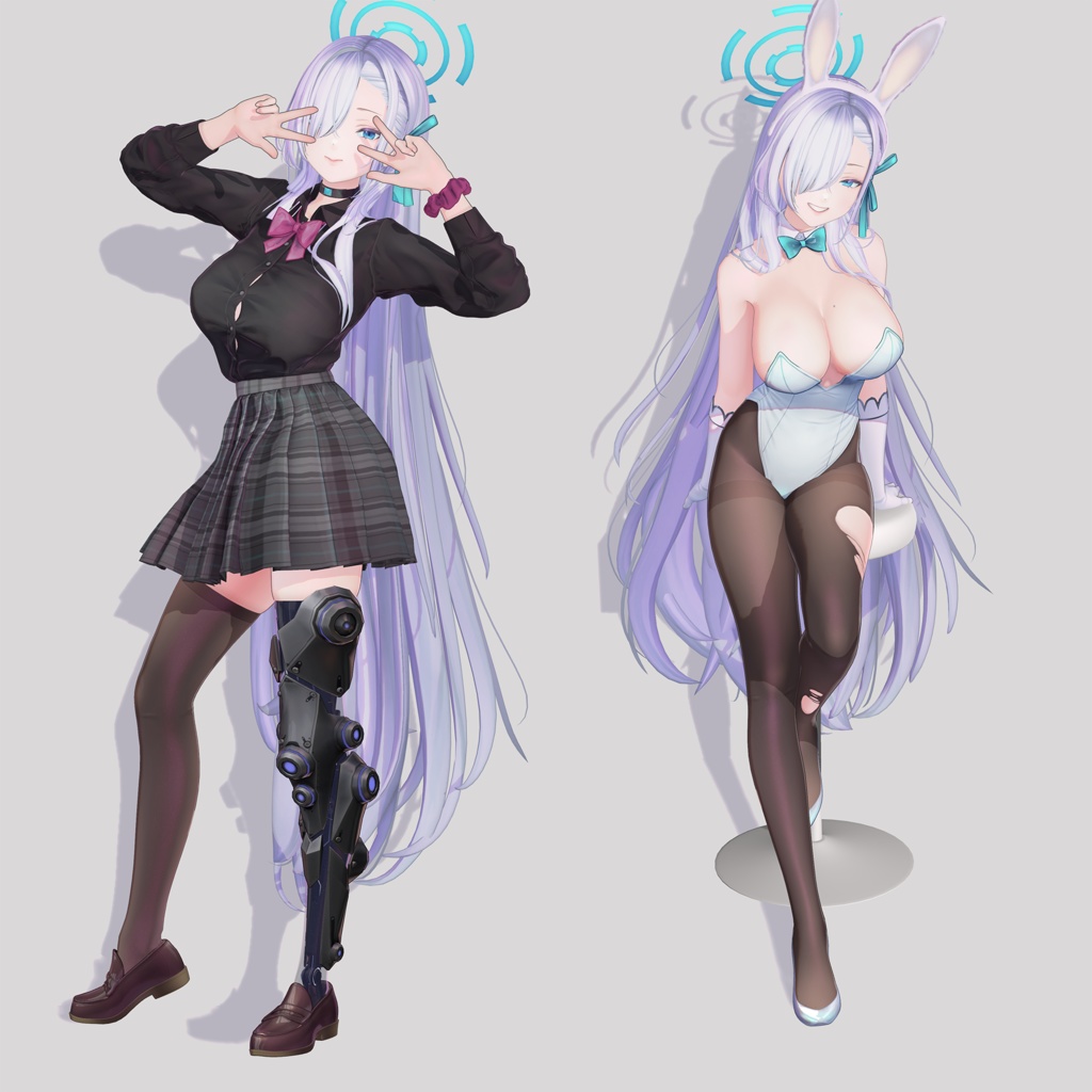 【2時間限定販売】8/17(土曜日) 21:00~23:00(JST) ブルアカ バニーアスナ VRChatアバター