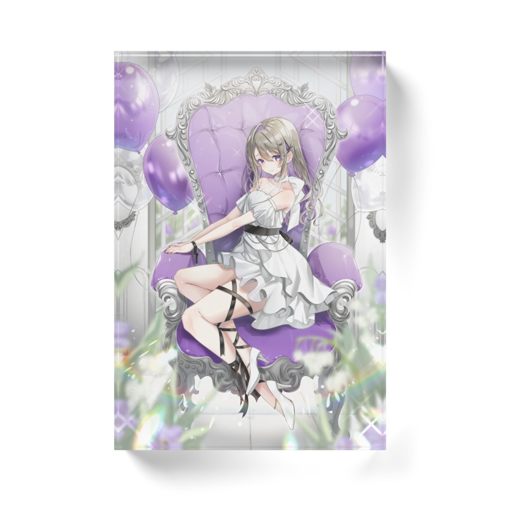 結月るな アクリルブロック(半年記念Ver)