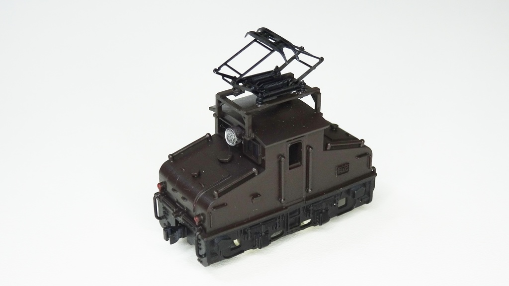 Nゲージ岳南鉄道デキ1形電気機関車タイプ(鉄道模型キット)