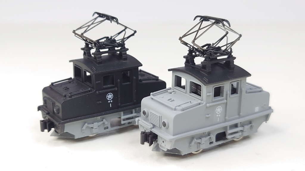 Nゲージ名鉄デキ1形電気機関車(鉄道模型キット)