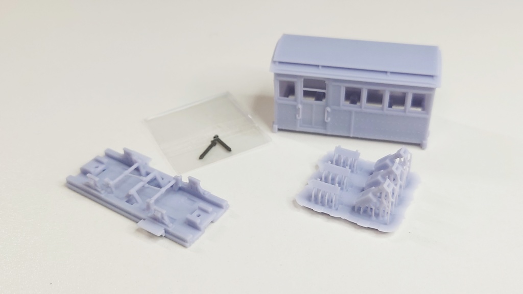 HOナロー 1/87 9mmゲージ 頸城鉄道ニフ1形(鉄道模型キット)