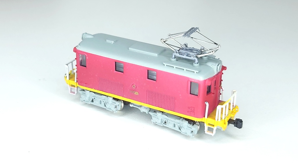Nゲージ栗原電鉄ED35形ED351電気機関車タイプ(鉄道模型キット)