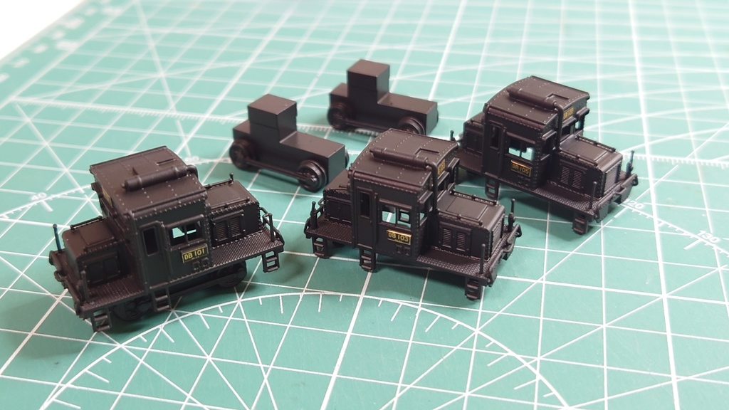 Nゲージ国鉄DB10形ディーゼル機関車(鉄道模型キット)