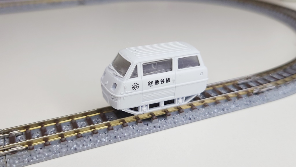 HOナロー 1/87 9mm/6.5mmゲージ 遠山のボンゴモーターカー(鉄道模型キット)