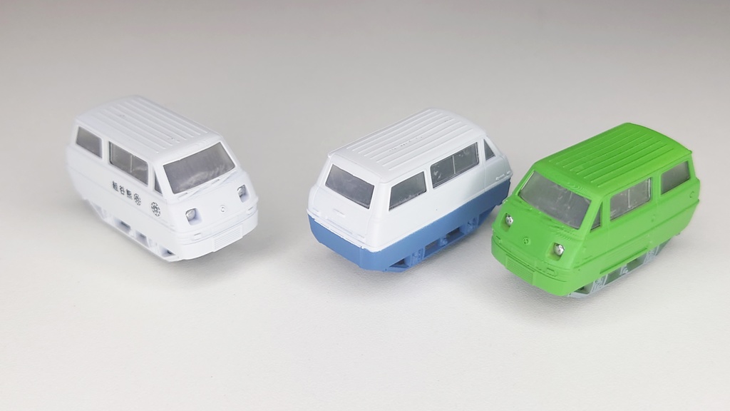 HOナロー 1/87 9mm/6.5mmゲージ 遠山のボンゴモーターカー(鉄道模型キット)