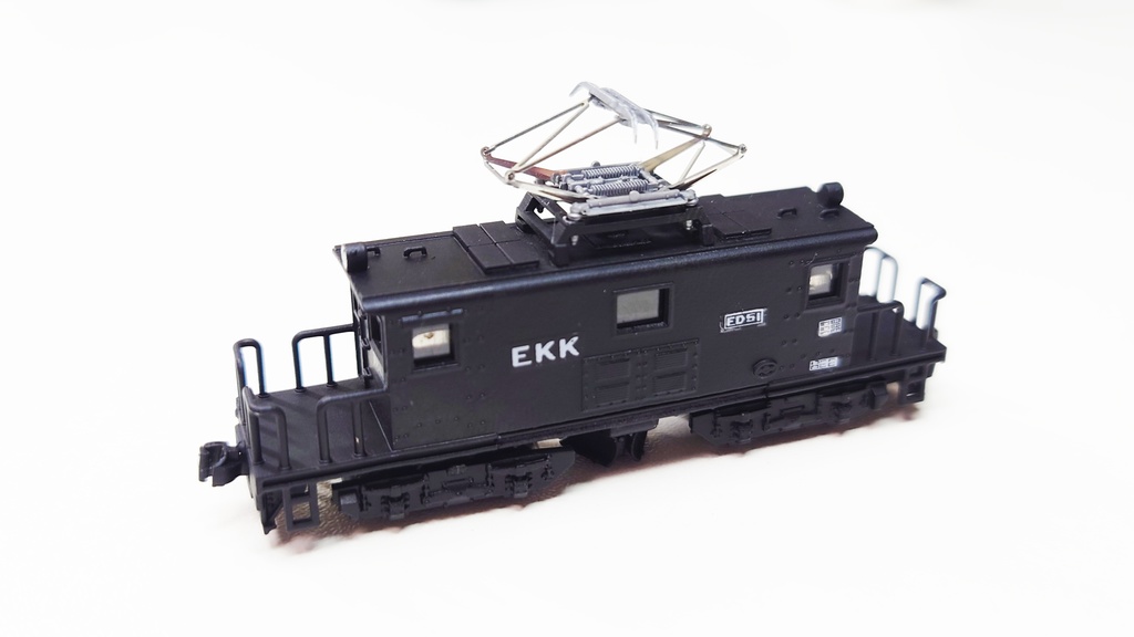 Nナロー 1/150 越後交通栃尾線ED51形ELタイプ (鉄道模型キット)