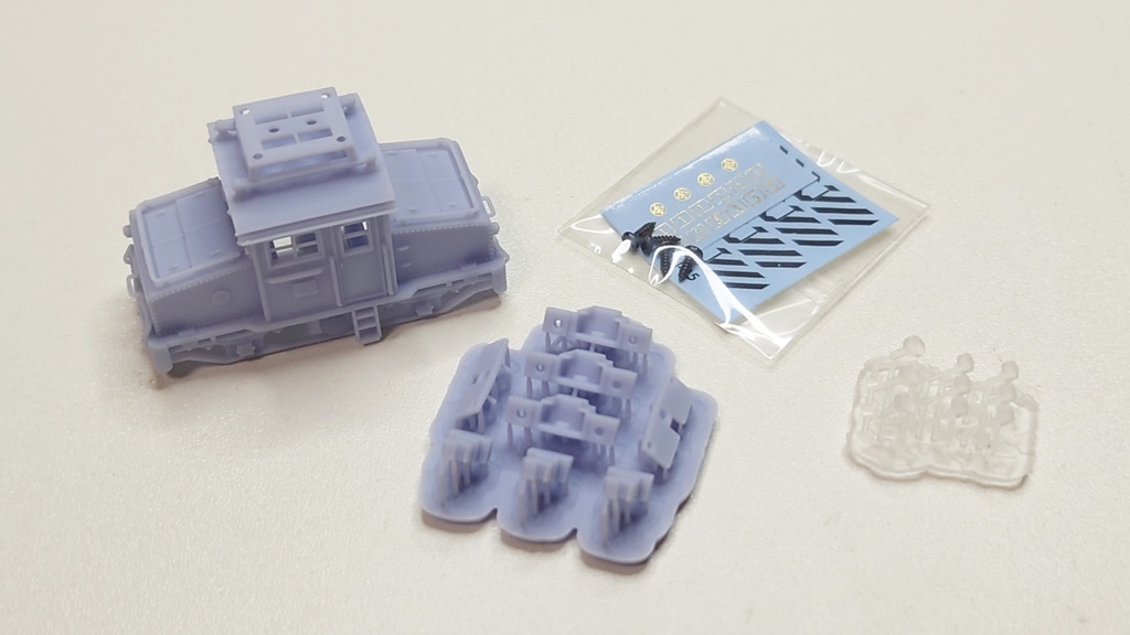 Nゲージ三池鉄道20t電気機関車タイプ(鉄道模型キット)