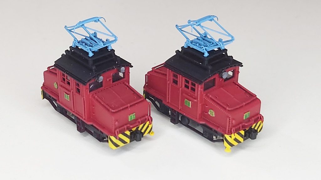 Nゲージ三池鉄道20t電気機関車タイプ(鉄道模型キット)