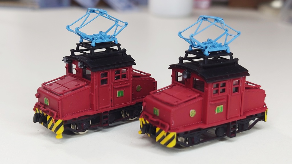 Nゲージ三池鉄道20t電気機関車タイプ(鉄道模型キット)